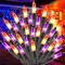 21FT Halloween String Lights – 100 Count Purple & Orange Incandescent Plug-In Lights with Black Cord, Connectable Indoor/Outdoor Spooky Tree, Porch, Yard & Mantle Holiday Decor